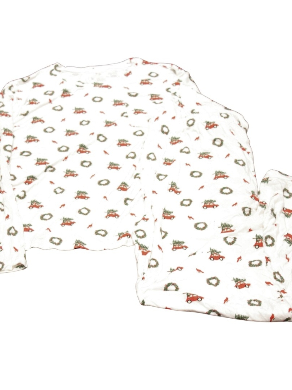 Kyte White with Christmas Pattern PJs Size XXL